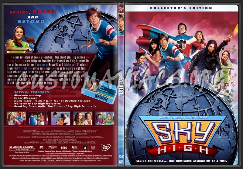 Sky High dvd cover