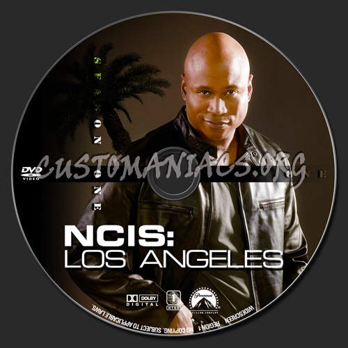 NCIS : Los Angeles dvd label