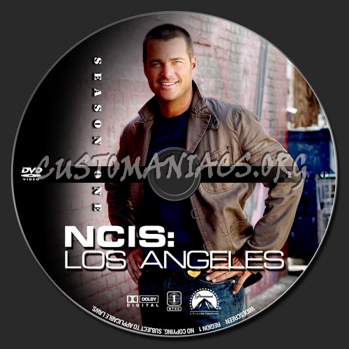 NCIS : Los Angeles dvd label