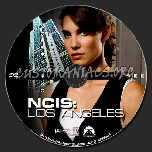 NCIS : Los Angeles dvd label