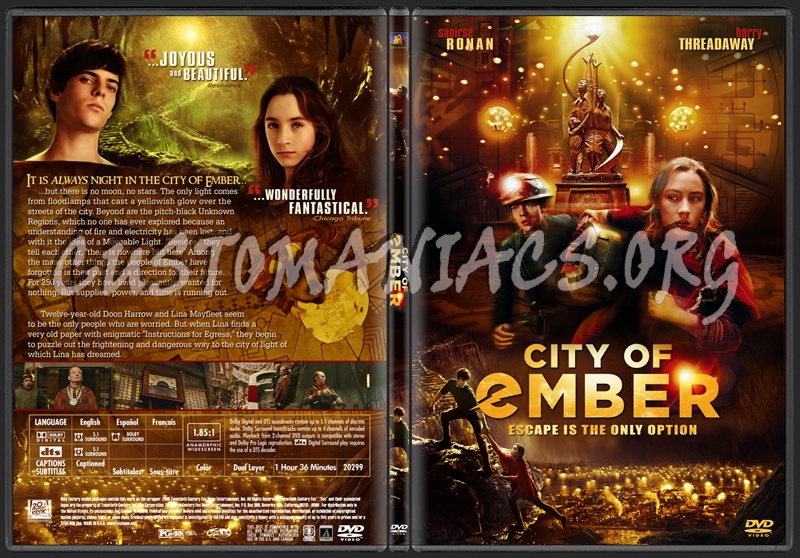 City Of Ember dvd cover