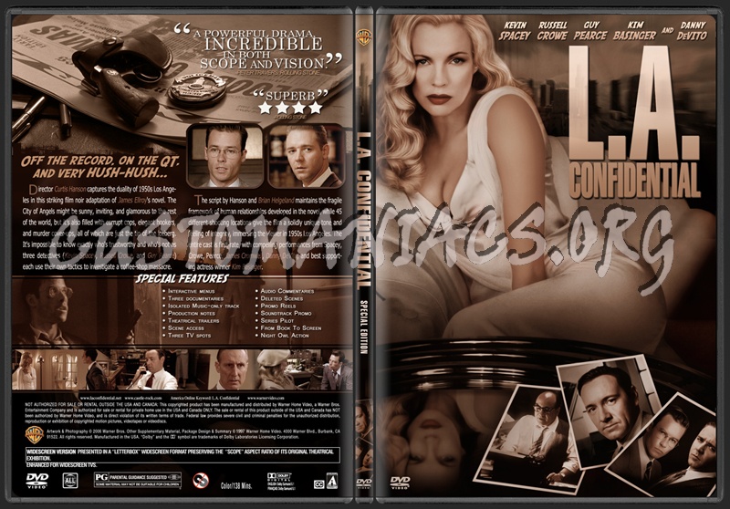 L.A. Confidential dvd cover
