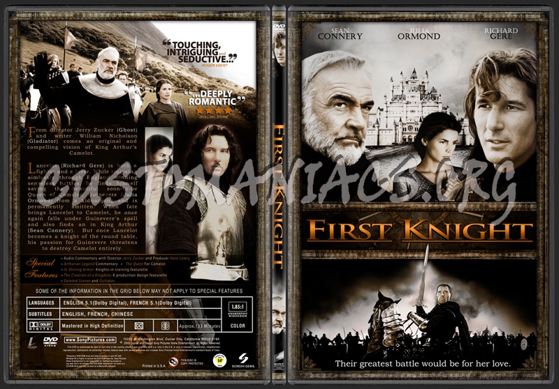 First Knight dvd cover