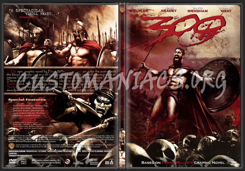 300 dvd cover