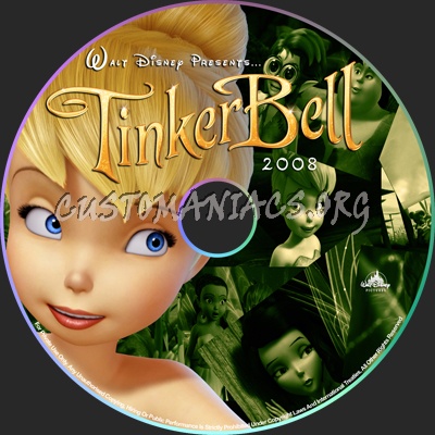 Tinker Bell - 2008 dvd label