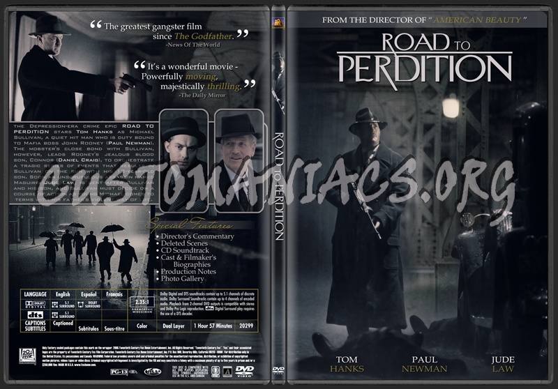 Road To Perdition dvd cover