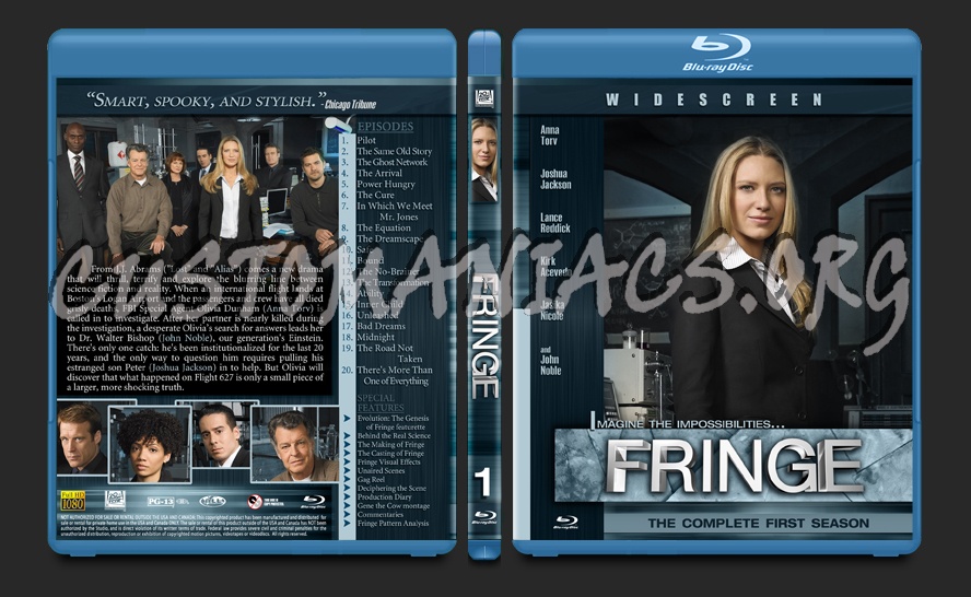 Fringe blu-ray cover