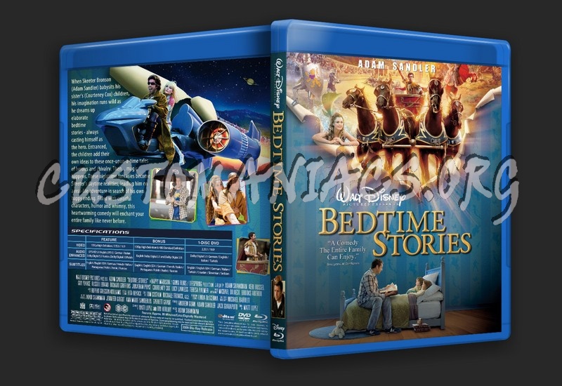 Bedtime Stories blu-ray cover