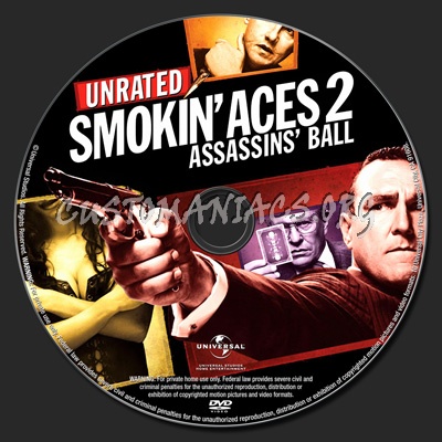 Smokin' Aces 2 Assassins' Ball dvd label