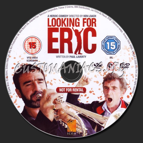 Looking for Eric dvd label