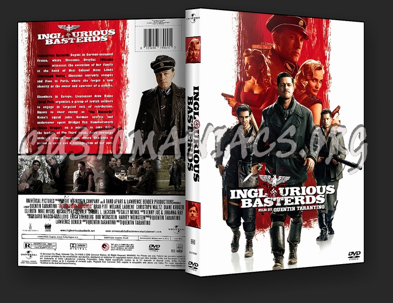 Inglourious Basterds dvd cover