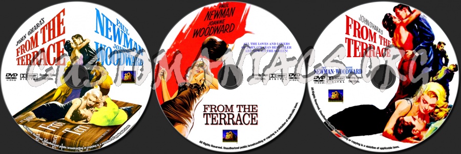 From The Terrace dvd label