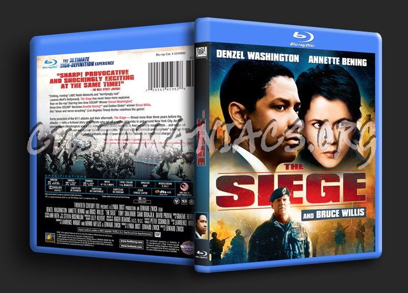The Siege blu-ray cover