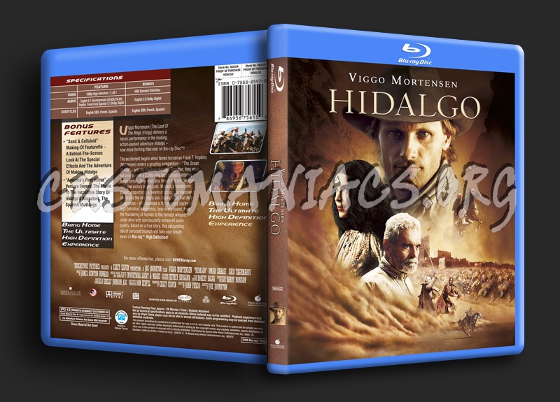 Hidalgo blu-ray cover