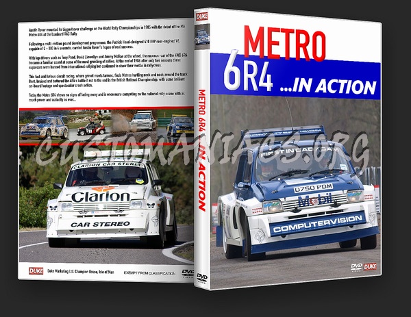 Metro 6R4 in action dvd cover