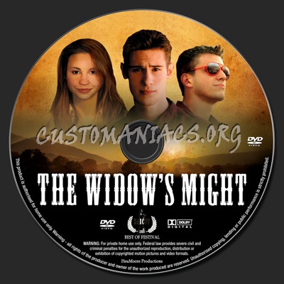 The Widows Might dvd label