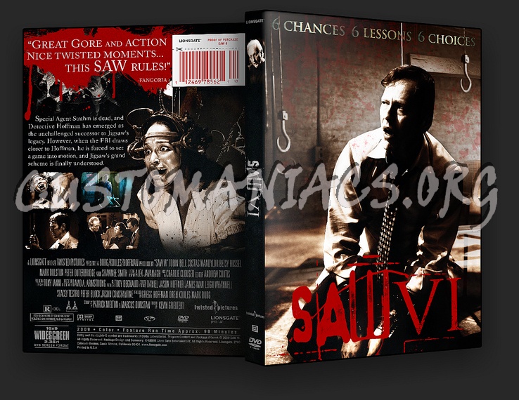 Saw 6 dvd cover