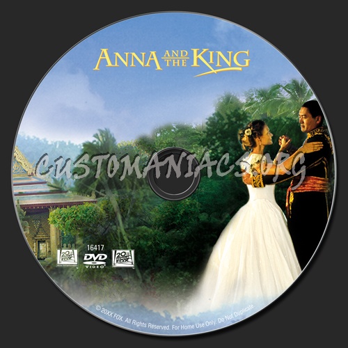 Anna and the King dvd label