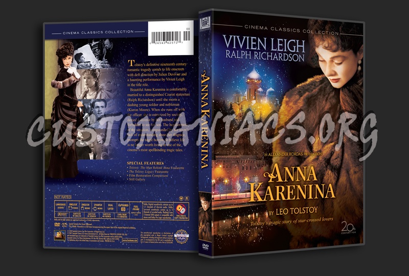 Anna Karenina dvd cover
