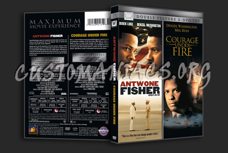 Antwone Fisher / Courage Under Fire dvd cover