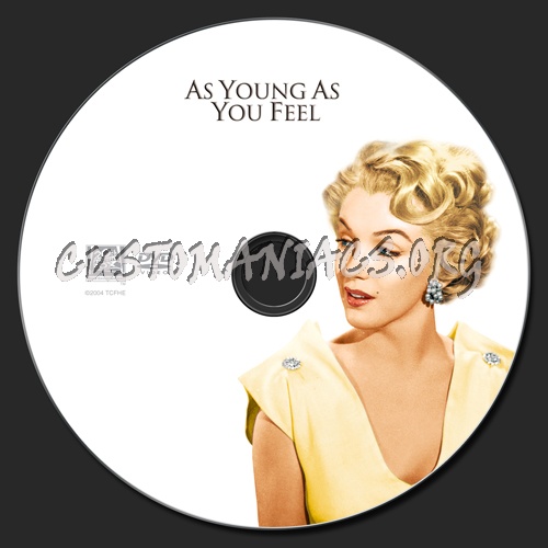 As Young as you Feel dvd label