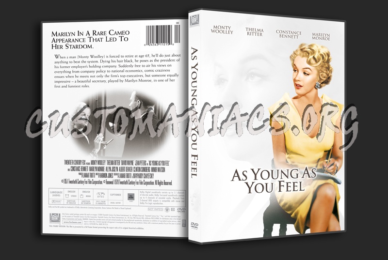 As Young as you Feel dvd cover