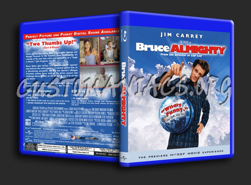 Bruce Almighty blu-ray cover