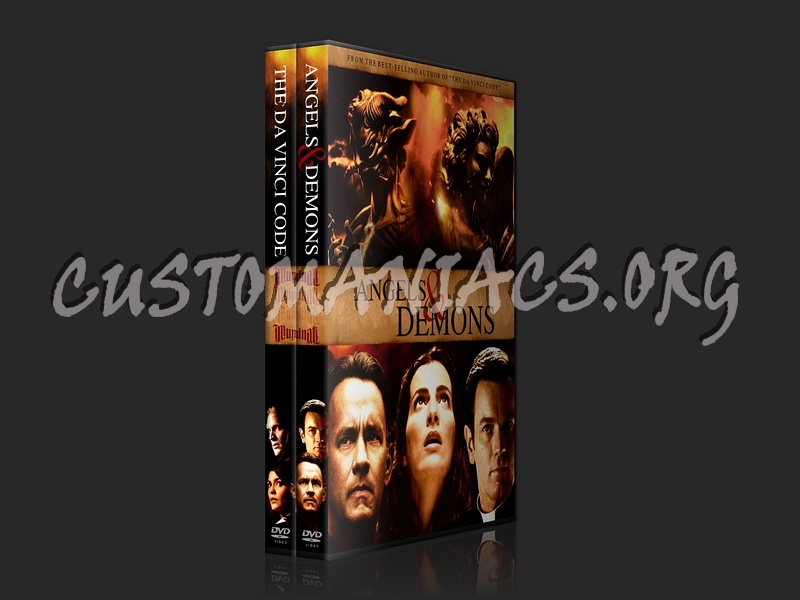 The Da Vinci Code and Angels & Demons dvd cover