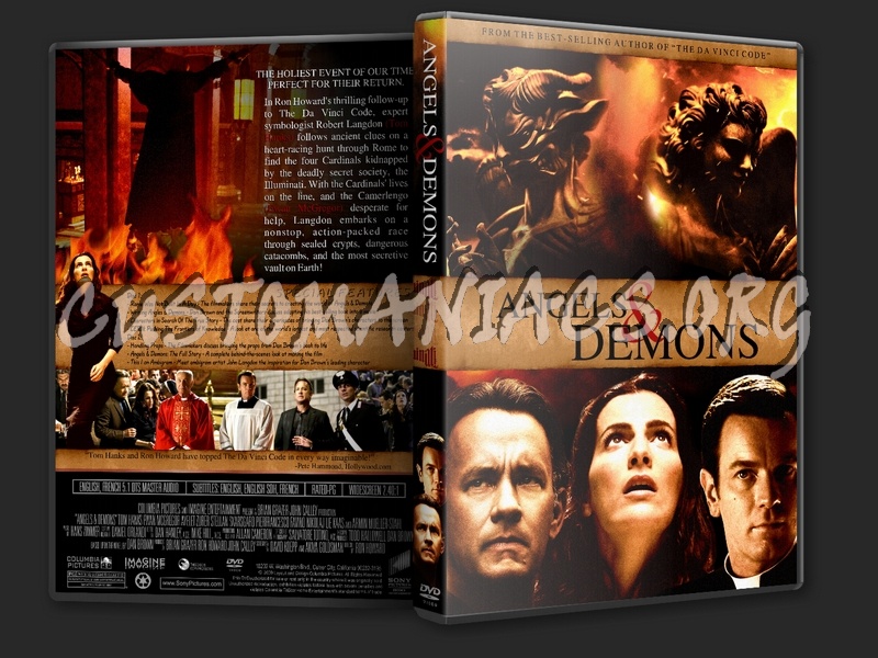 The Da Vinci Code and Angels & Demons dvd cover