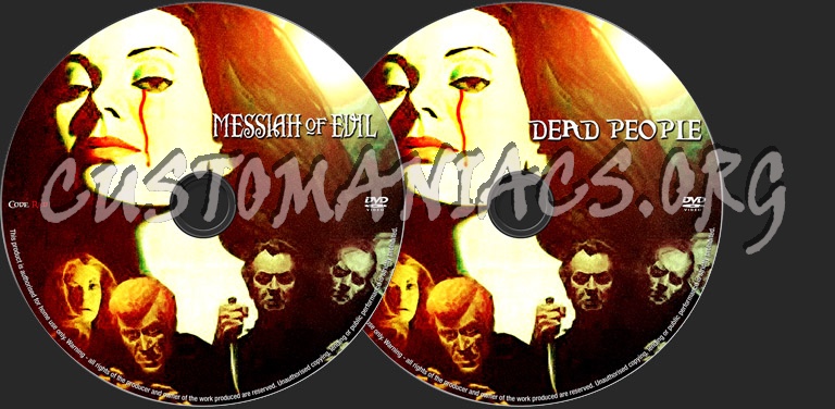 Messiah Of Evil dvd label