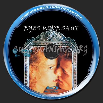 Eyes Wide Shut blu-ray label