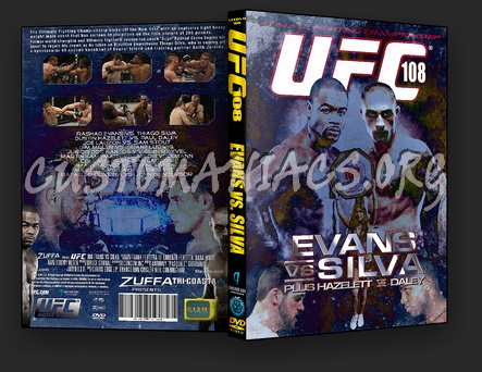 UFC 108 Evans vs. Silva dvd cover