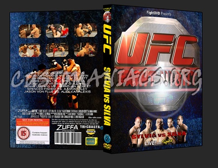 UFC UFN 03 Sylvia vs. Silva dvd cover