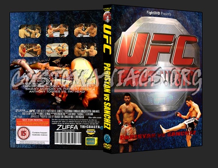 UFC UFN 06 Parisyan vs. Sanchez dvd cover