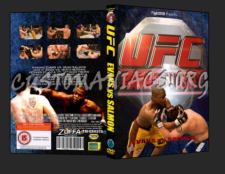 UFC UFN 08 Evans vs. Salmon dvd cover