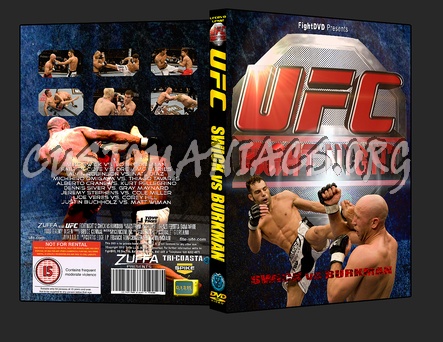 UFC UFN 12 Swick vs. Burkman dvd cover