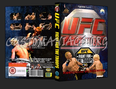 UFC UFN 16 Fight for the Troops dvd cover