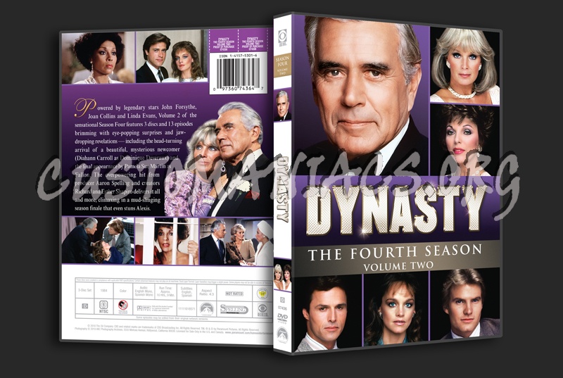 Dynasty Season 4 volume 2 dvd cover