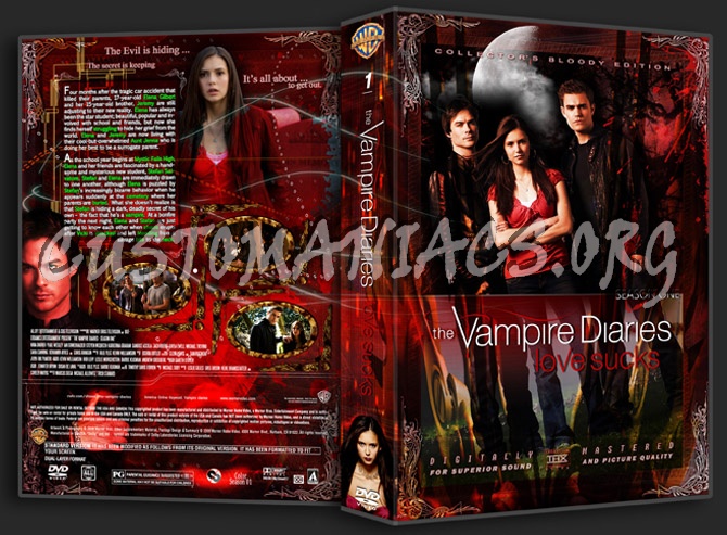 The Vampire Diaries dvd cover