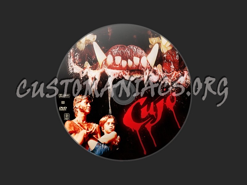 Cujo dvd label