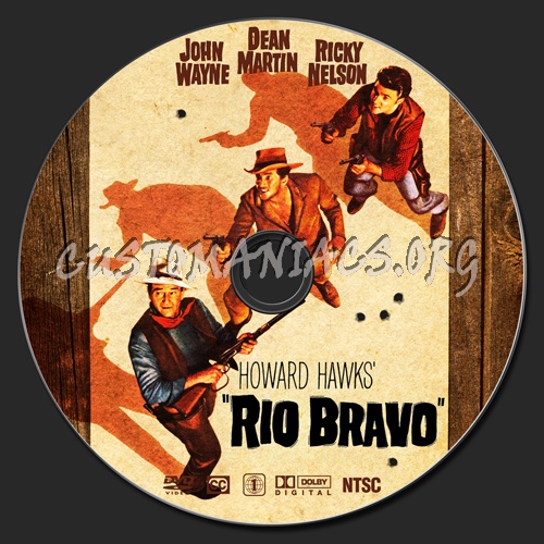 Rio Bravo dvd label