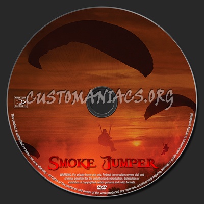 Smoke Jumper dvd label
