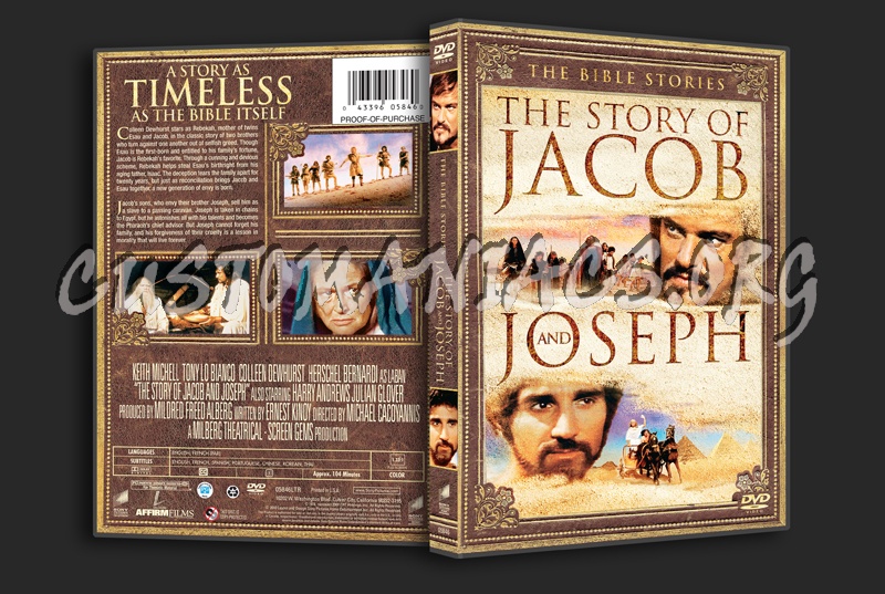 The Bible Stories The Story of Jacob and Joseph dvd cover