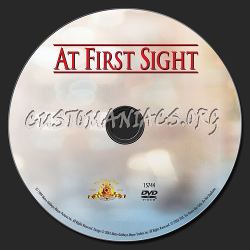 At First Sight dvd label
