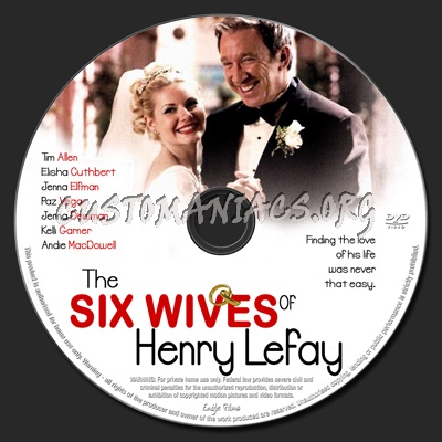 The Six Wives of Henry Lefay dvd label