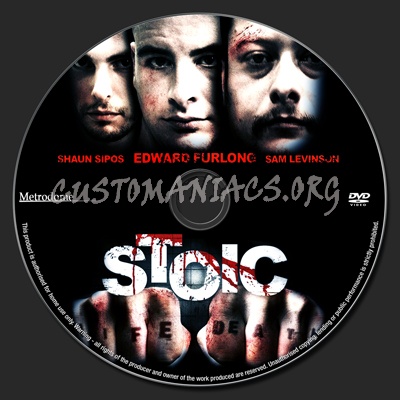 Stoic dvd label