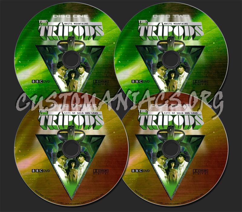 The Tripods dvd label