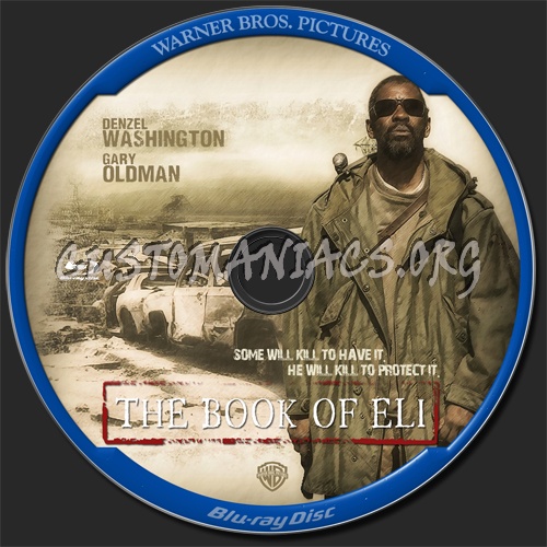 The Book Of Eli blu-ray label