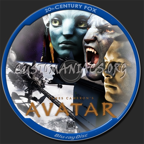 Avatar blu-ray label