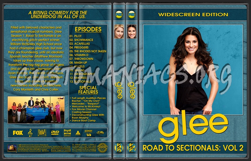Glee dvd cover - DVD Covers & Labels by Customaniacs, id: 83026 free